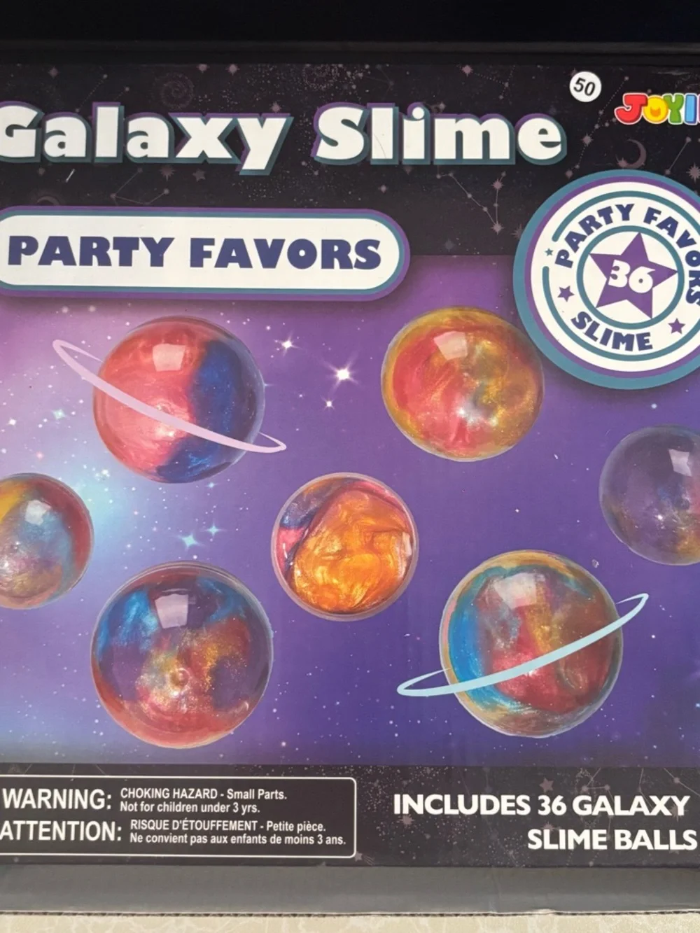 Galaxy Slime Party Favors - Multicolor Galaxy Slime Balls
